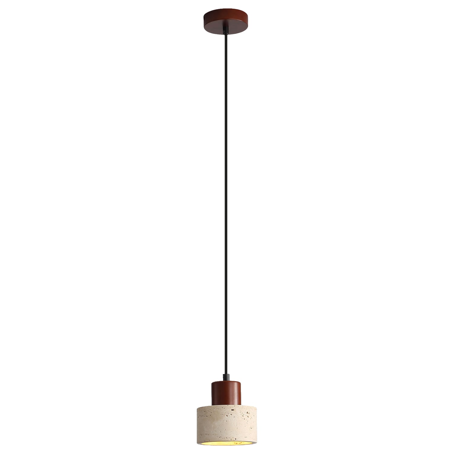 Cheltenham 12cm Travertine Pendant Light