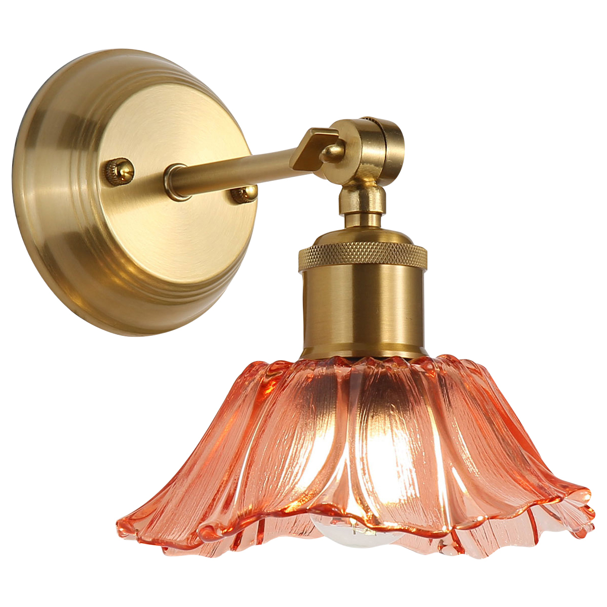 Cheston-Glass-Adjustable-Armed-Wall-Light