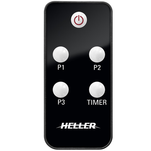 Heller 2400W Heller Electric Outdoor Strip Heater with Remote Temple & ster