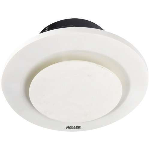 White Er Round Ducted Bathroom, Round Bathroom Vent Fan