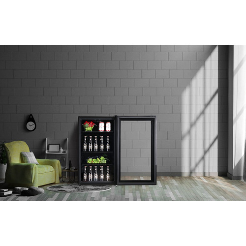 Heller 98l deals beverage cooler fridge