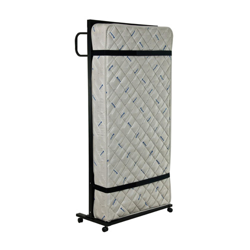 Black Heyman Vertical Steel Trundle Bed