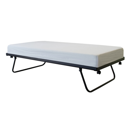 Black Ruby Steel Trundle Bed | Temple & Webster