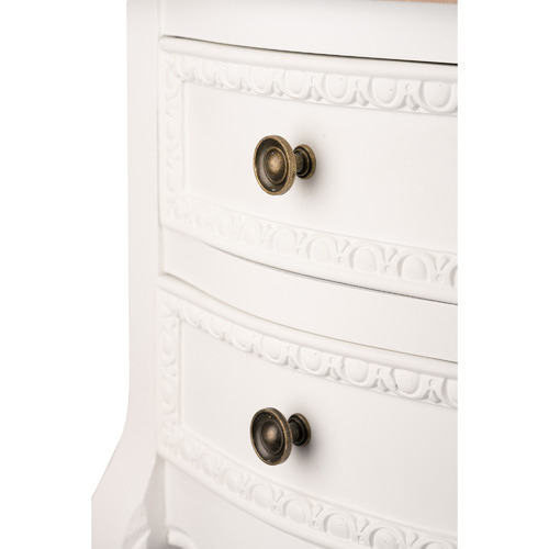 Pablo 2 Drawer Bedside Table