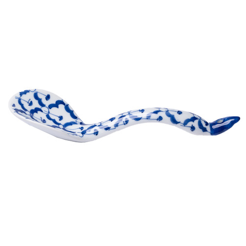 Blue Arlo Serving Bowl