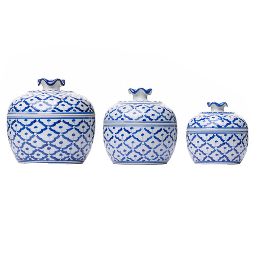3 Piece Pietro Ceramic Serving Bowl Set