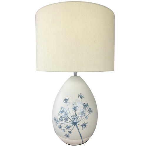 floral desk lamp