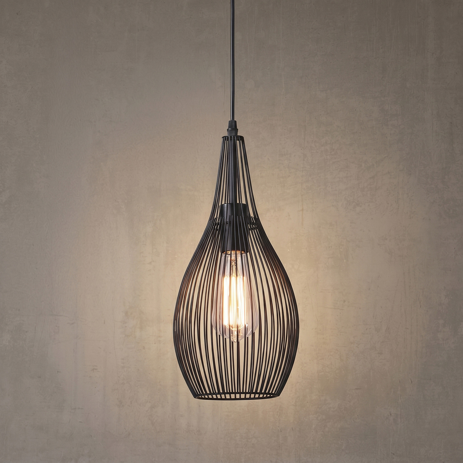 Ghent Teardrop Metal Pendant Light