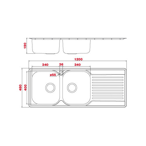 Sterling Prestige Double Bowl Single Drainer Sink In Satin The Build