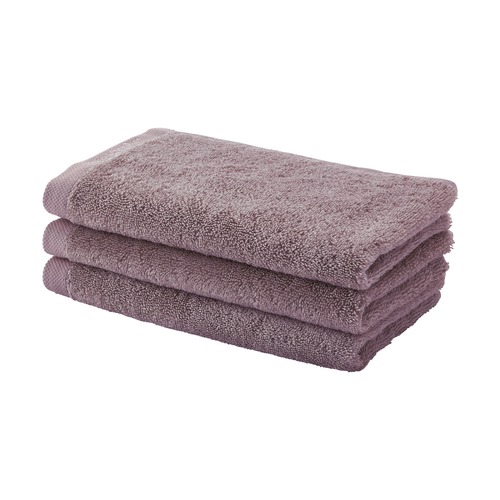 Mauve London Egyptian Cotton Guest Towel Temple & ster