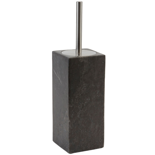 Dark Grey Hammam Toilet Brush Holder Temple & ster