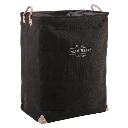 Lubin Cotton-Blend Laundry Basket