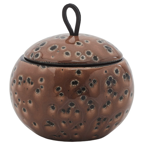 Camel Ugo Beauty Jar with Lid