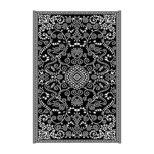 Murano Black Outdoor Rug Temple & ster