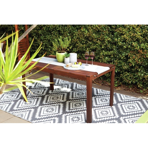 Grey Valencia Outdoor Rug