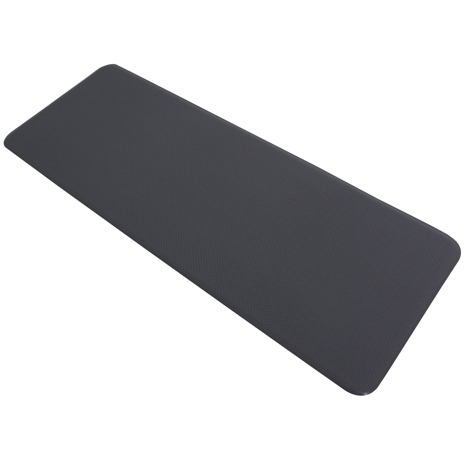 Grey Herringbone Kitchen Mat