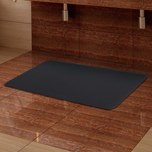 Home & Lifestyle Grey Herringbone Kitchen Mat Temple & ster