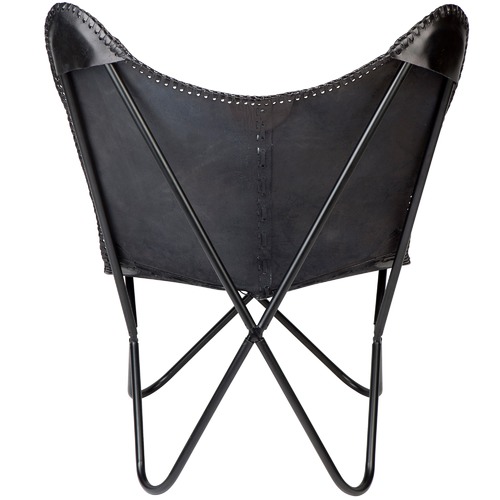 Monarch Leather Butterfly Chair