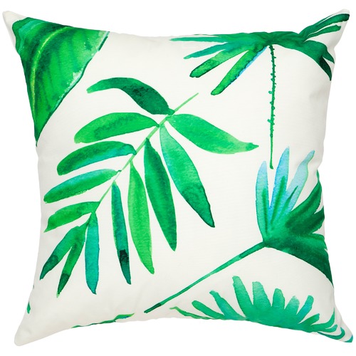 Home & Lifestyle Green Botanica Outdoor Cushion | Temple & Webster