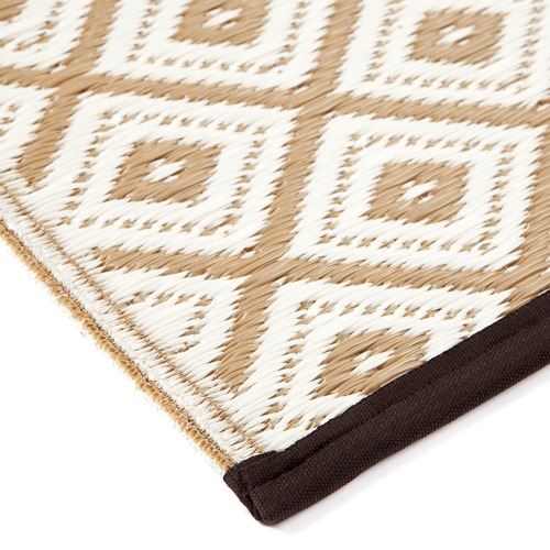 Beige Kimberley Reversible Outdoor Rug