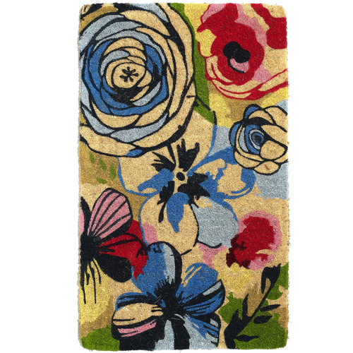 Home & Lifestyle Watercolour Coir Doormat | Temple & Webster