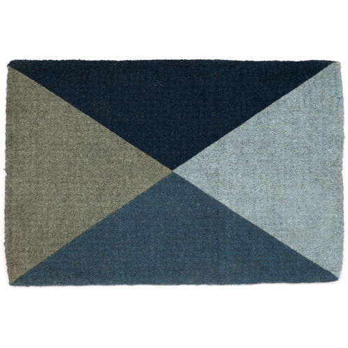 Blue Flag Coir Doormat