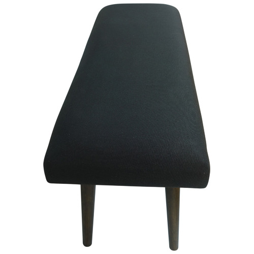 Black Celeste Upholstered Bench