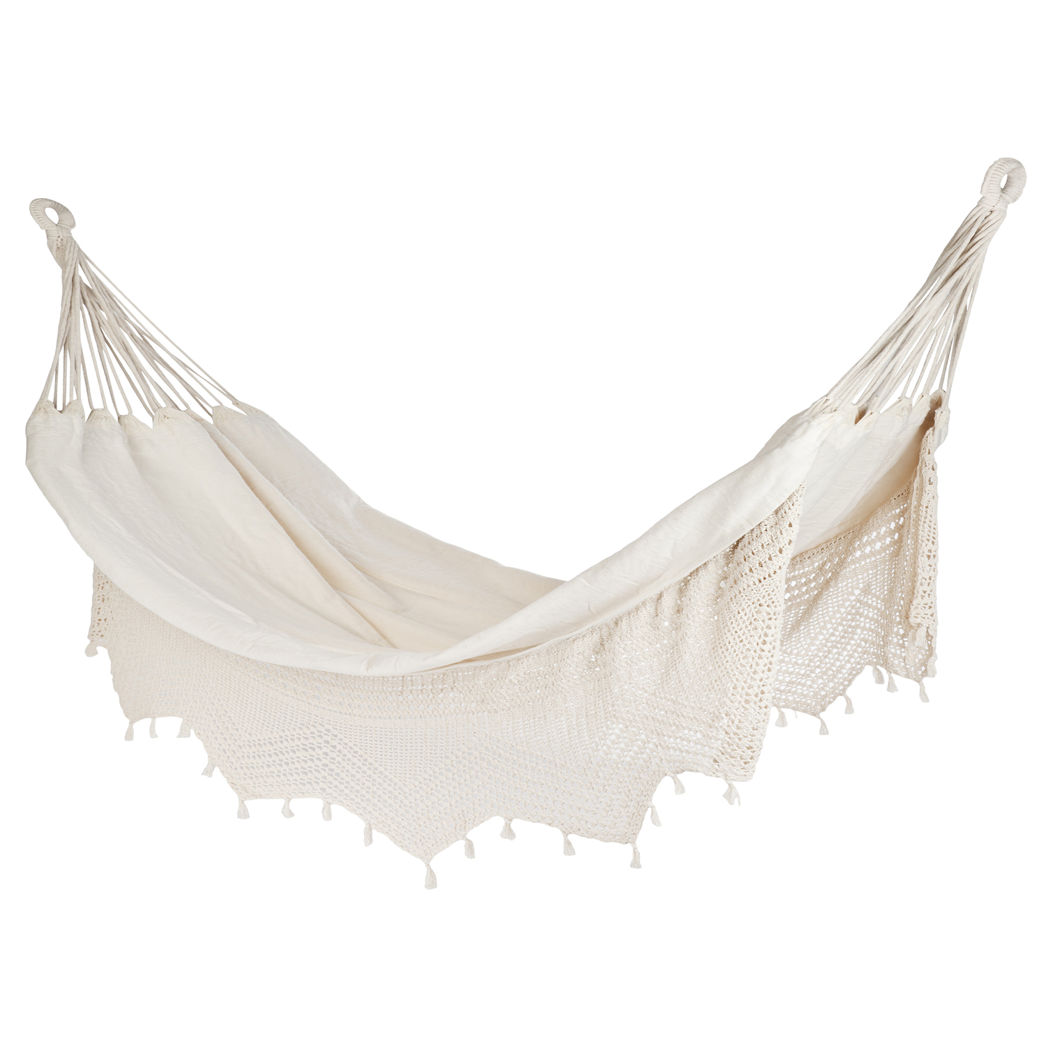 Carmen Cotton Crochet Outdoor Hammock