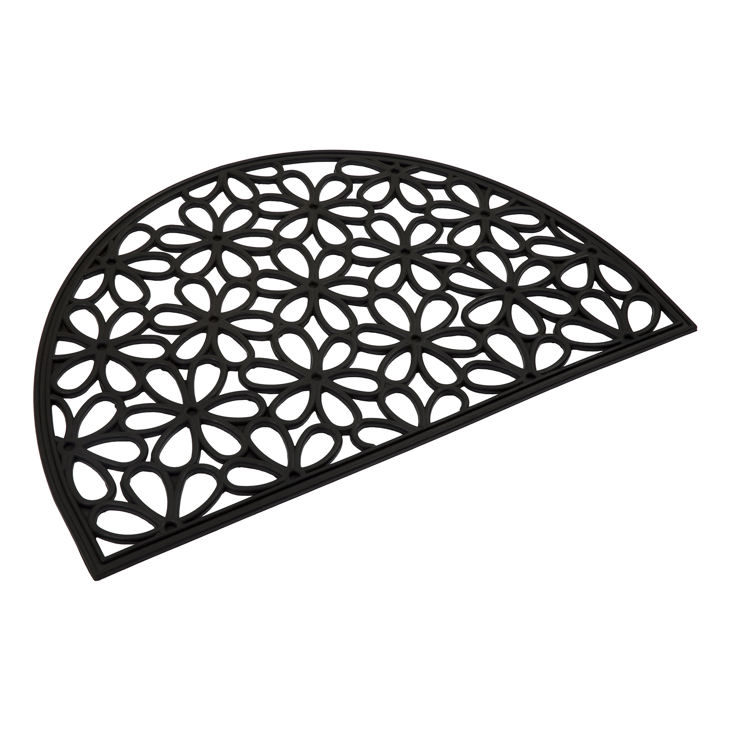 Pola Rubber Curved Doormat