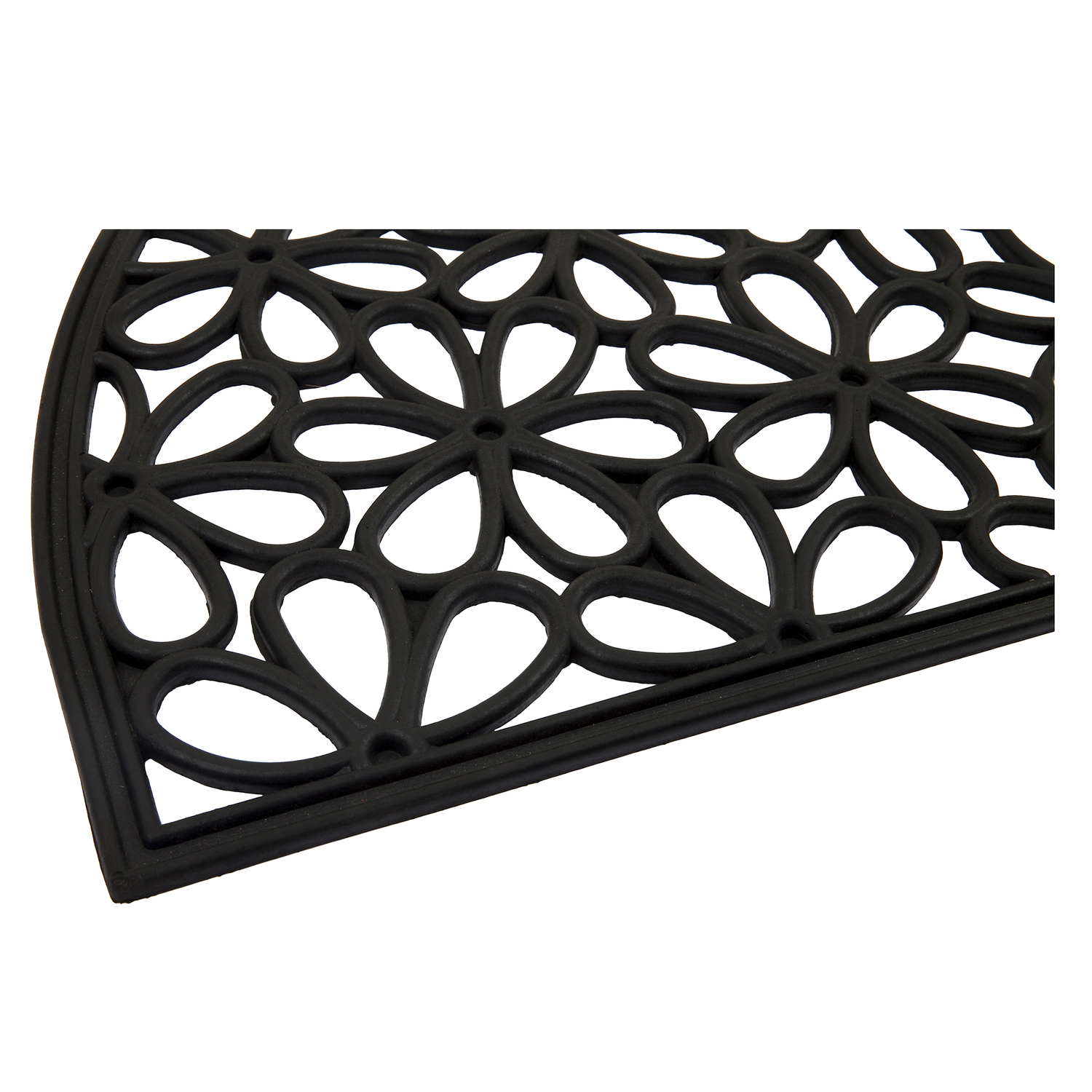 Pola Rubber Curved Doormat