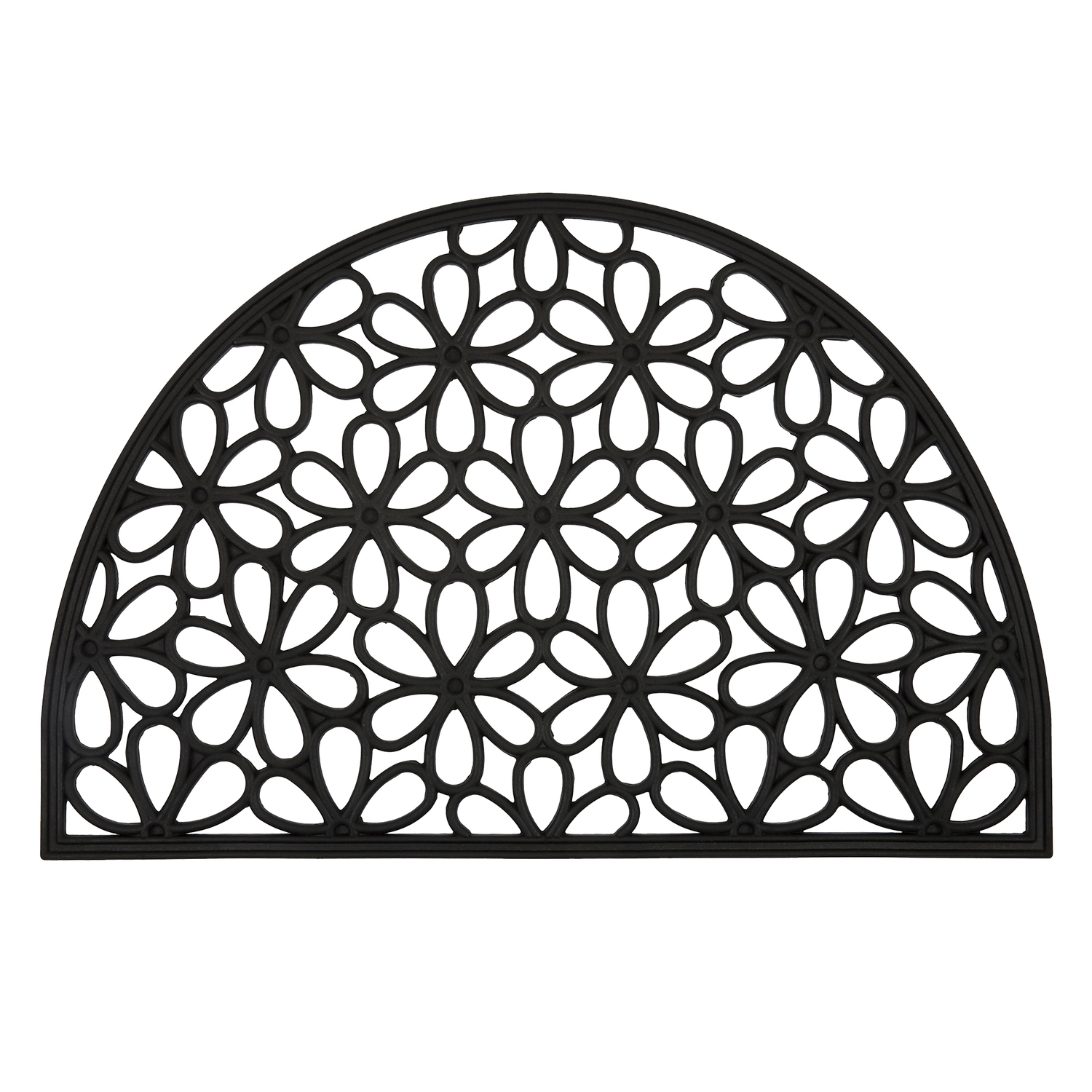 Pola Rubber Curved Doormat