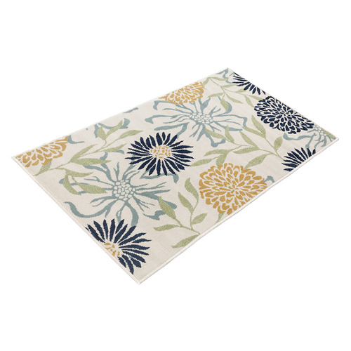 White Nicosia Floral Runner
