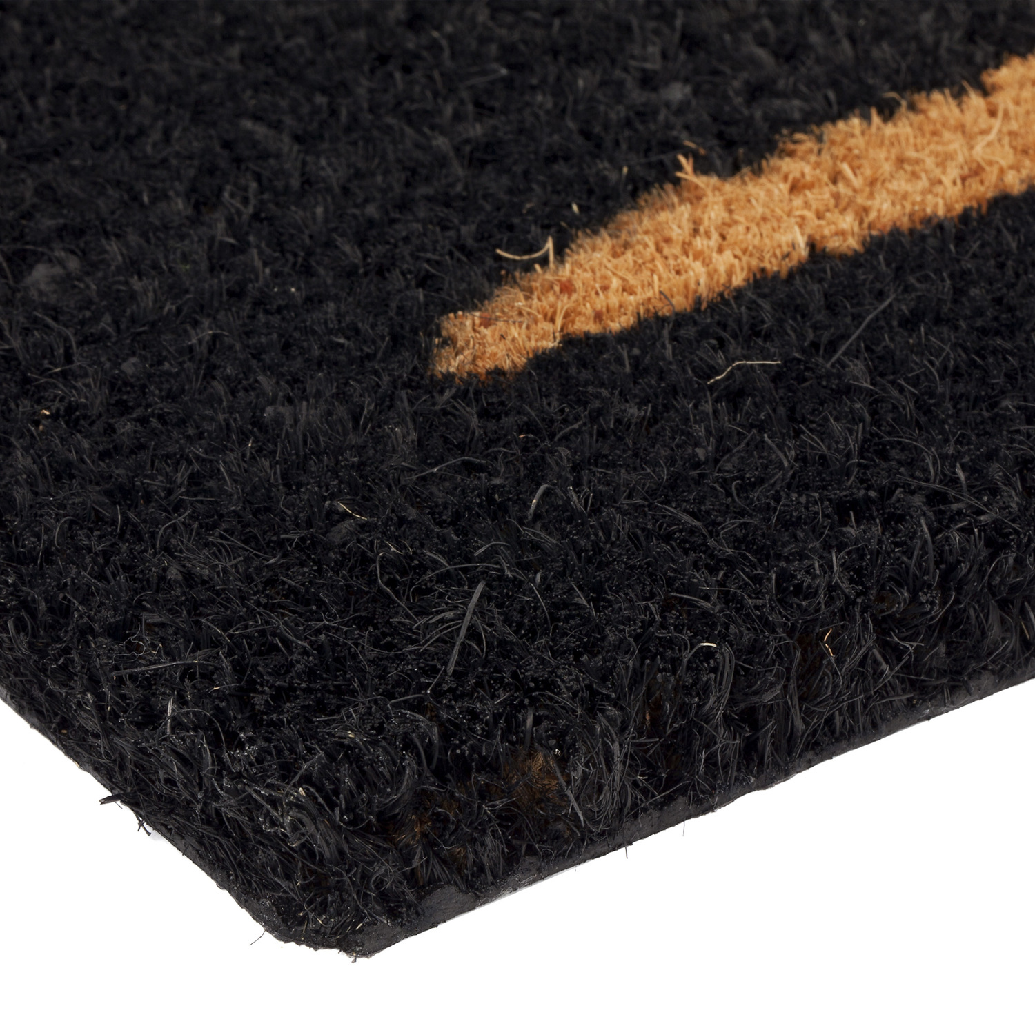 Black Buddies Coir Doormat