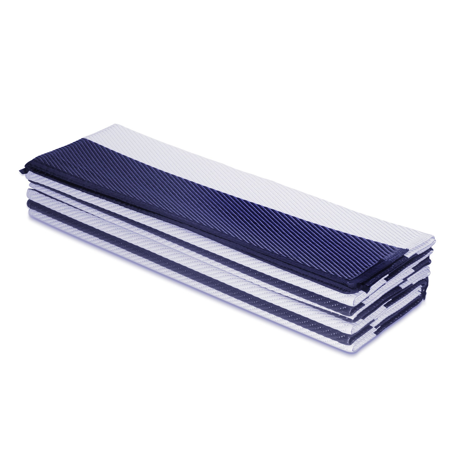 Blue & White Brittany Machine-Woven Indoor/Outdoor Rug