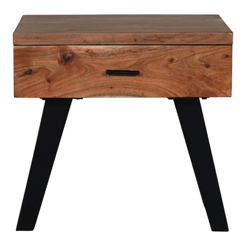 Vega Mango Wood Bedside Table