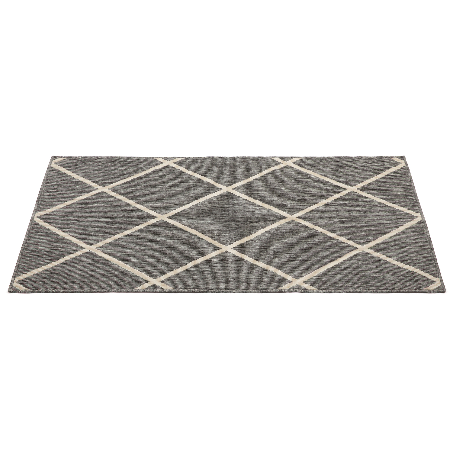 Home & Lifestyle Grey Tucson Power-Loomed Indoor & Outdoor Rug | Temple ...