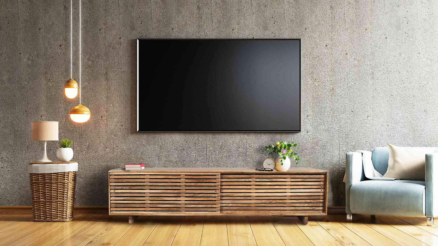 Leo Mango Wood TV Unit