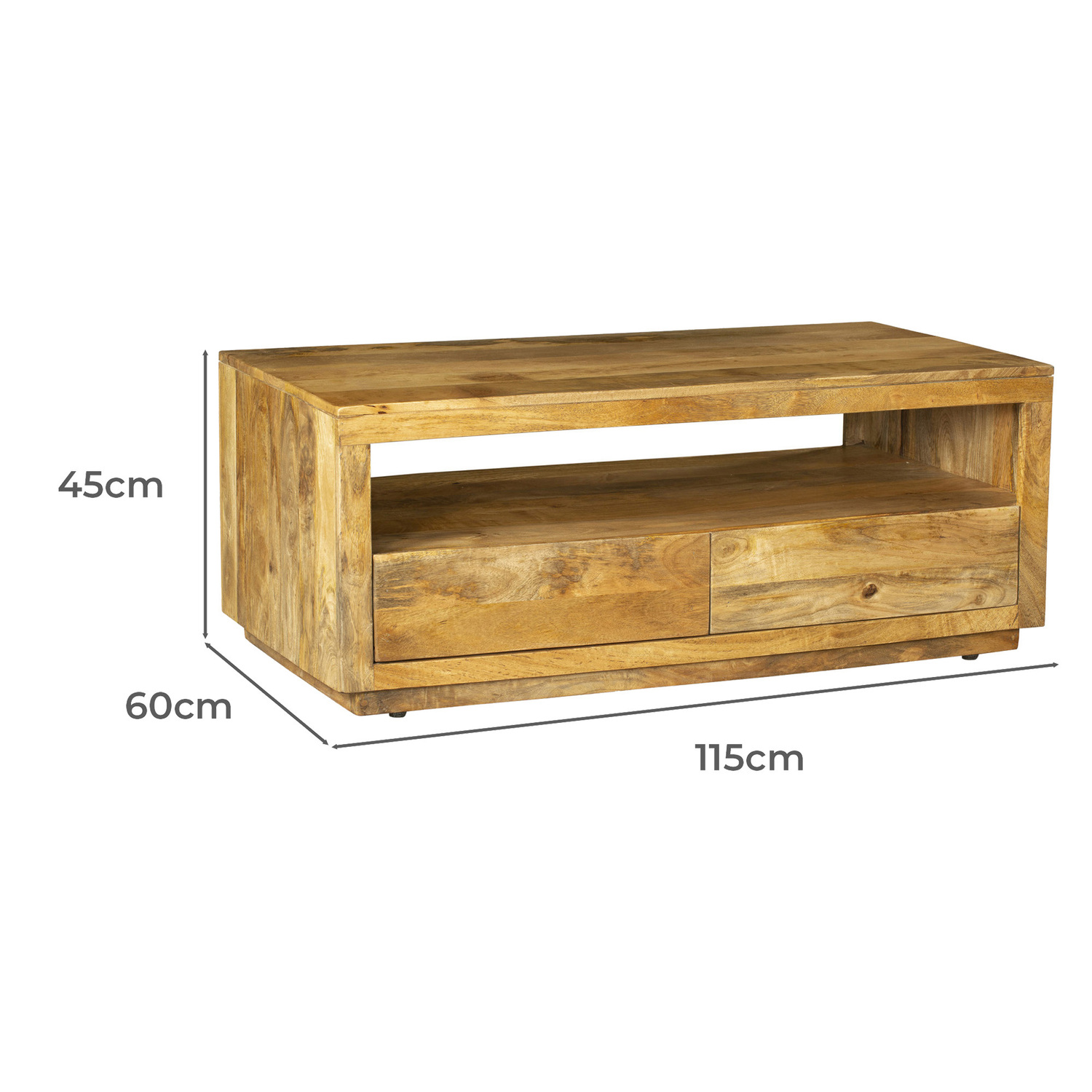 Nyra 2 Drawer Coffee Table