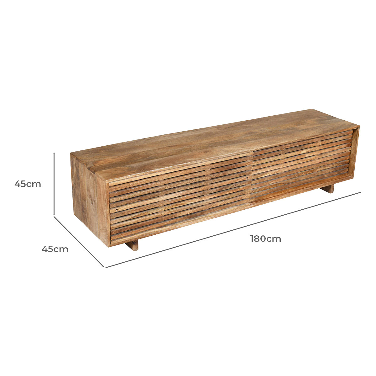Leo Mango Wood TV Unit