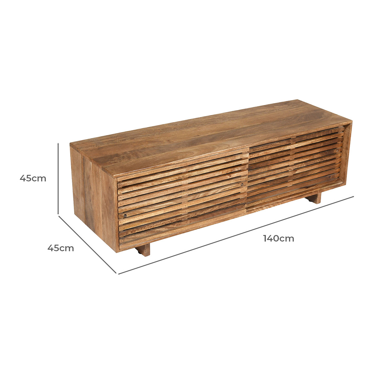 Leo Mango Wood TV Unit