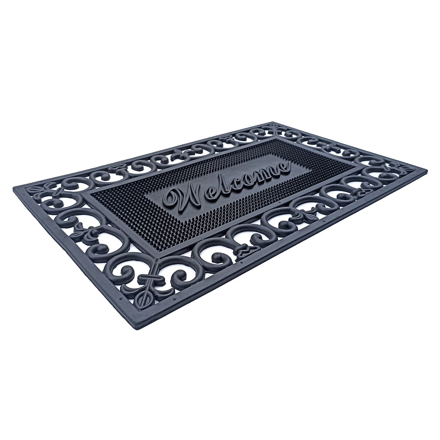 Welcome Rubber Doormat
