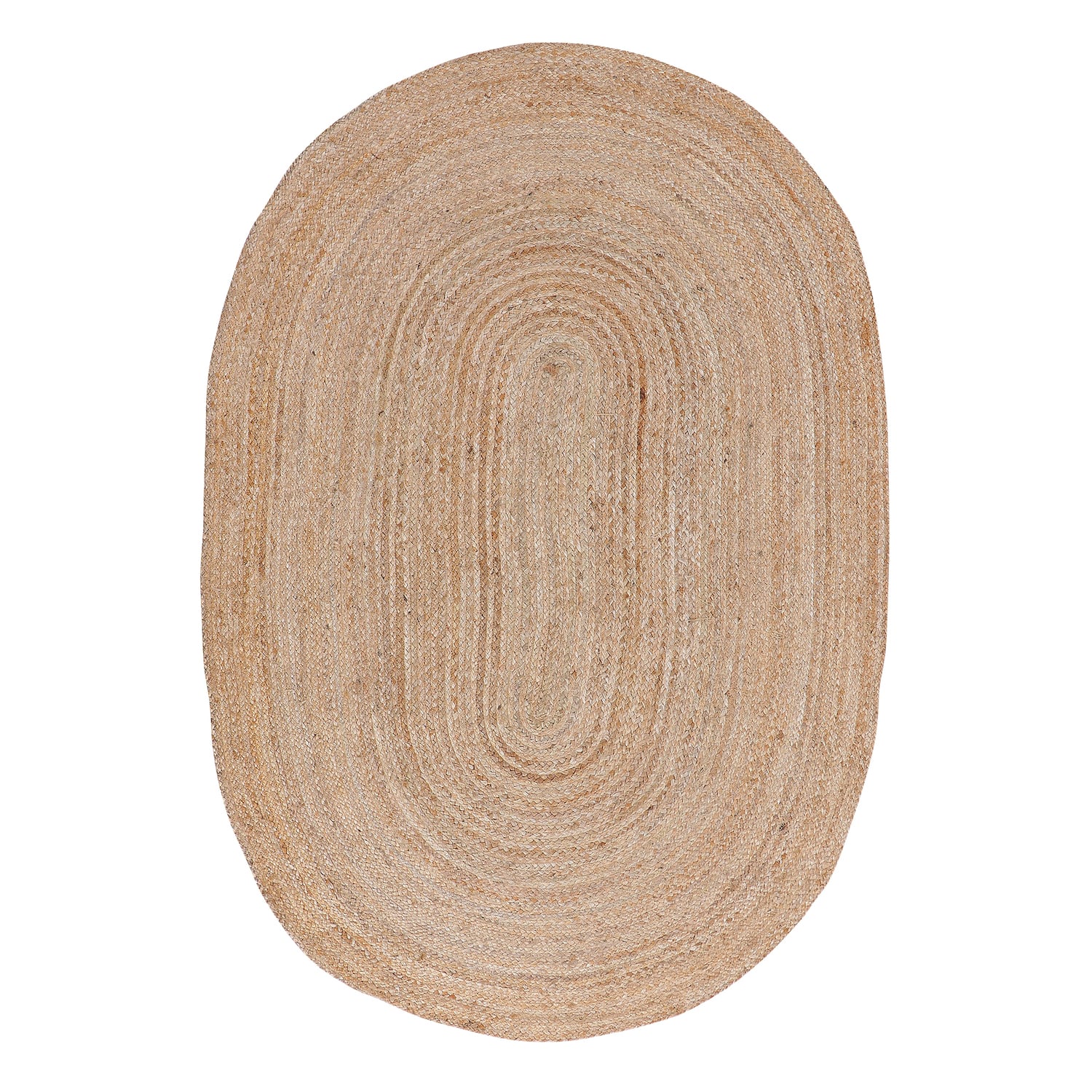 Natural Phoenix Jute Oval Rug