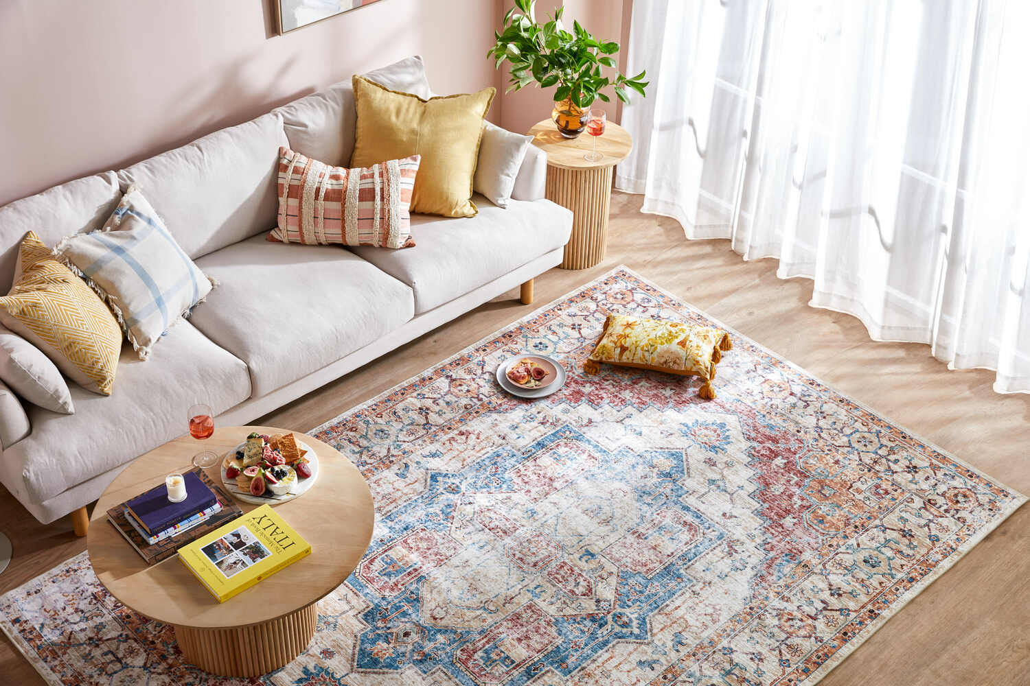Multi-Coloured-Maja-Vintage-Style-Area-Rug-SUNMAJA00