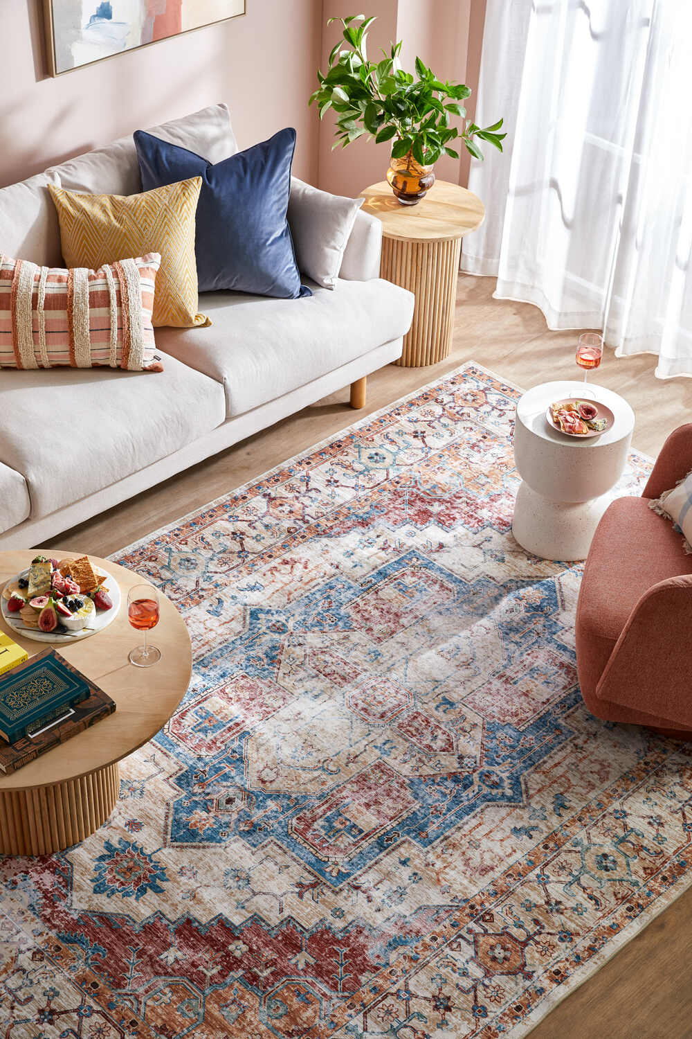 Multi-Coloured-Maja-Vintage-Style-Area-Rug-SUNMAJA00