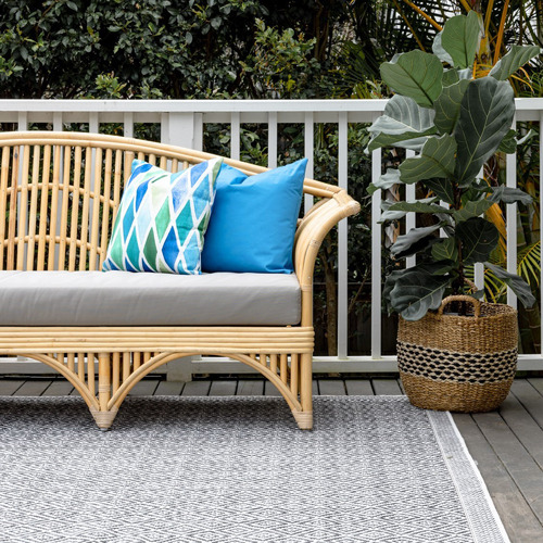 Home & Lifestyle Blue Diamond Outdoor Cushion Temple & Webster