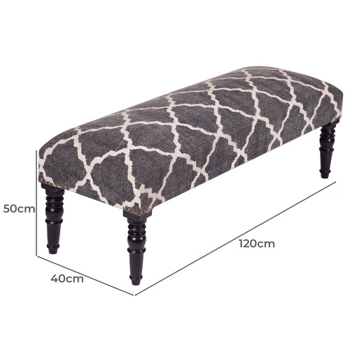 Grey Muelo 2 Seater Bench