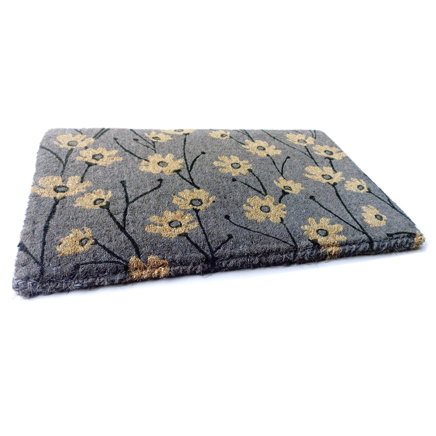 Wild Flowers Tiklet Coir Doormat