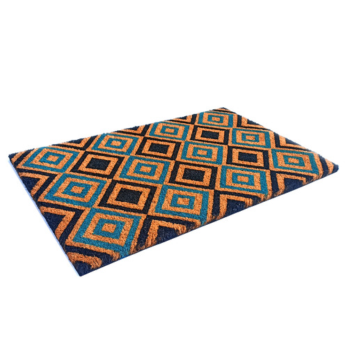 Diamonds Kate Coir Doormat