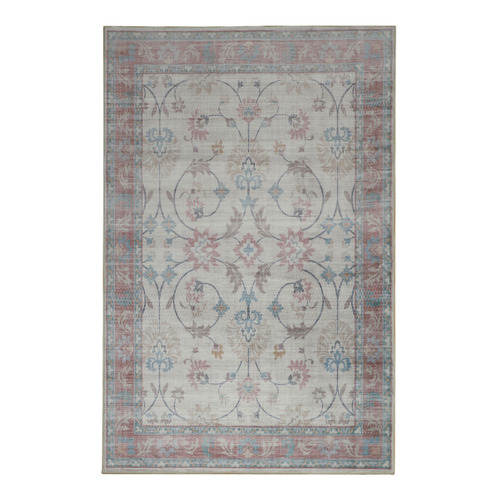 Pink Megan Power-Loomed Rug