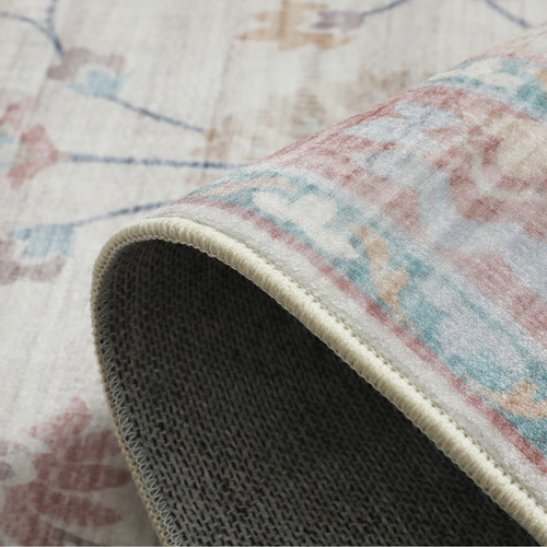 Pink Megan Power-Loomed Rug